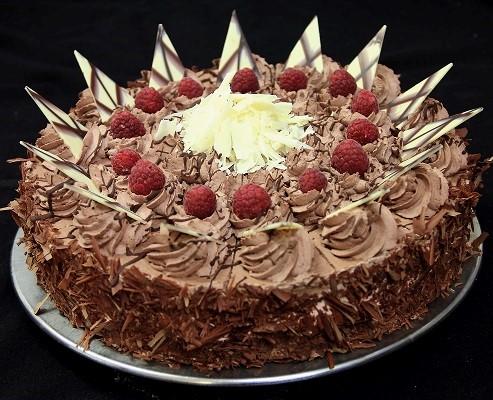 [632] Himbeer-Schoko-Sahne Torte
